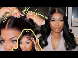 DREAM WIG! 😍Natural 7x5 Thin Lace Wig Install! Bombshell Curls + Beginners Method | UNICE SHEIN