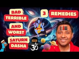Will Saturn Dasha blow you off? - 5 levels of difficulties in Saturn Dasha + 3 Remedies