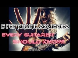 Lead Guitar Secrets Ep2: 5 Pentatonic Sequences (Every Guitarist should know!)