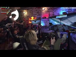 Yuki Tsunoda Can't Stop Laughing after Purposely Crashing into xQc in iRacing