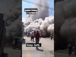 Bangkok Thailand 7.7 na Lindol keep safe everyone #shortvideo  #news  #thailandlindol