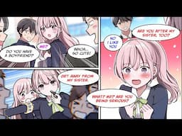 [Manga Dub] She's the strict student council officer who protects her popular idol sister