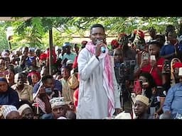 H.E. Bobiwine speech at the burial of Shamim Malende's Dad.