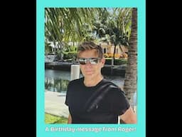 Birthday message from Rog! 🎈