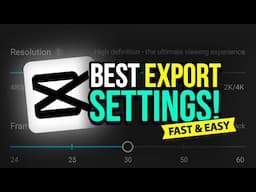 How to Export High Quality Videos in CapCut