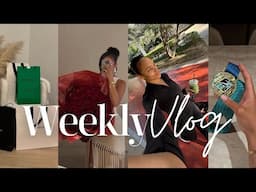 weekly vlog | retail therapy + day party + running a half marathon & more! Allyiahsface vlog