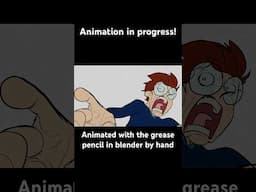 Lonely-Man’s Lazarus animation! #shorts #animation #2danimation #greasepencil