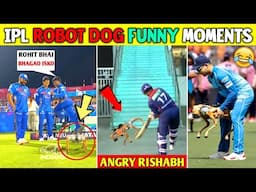 When IPL Stars Met Robot Dog Champak 😂😂 | Hilarious Moments! 🤣🤣