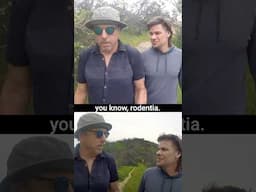 Theo Von, an expert at rodentia.