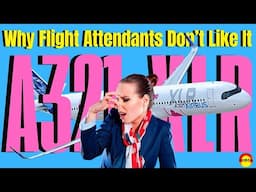 Flight Attendants Say "It's So Small" You Need To Be A Contortionist To Do Your Job 😱 On The A321Xlr