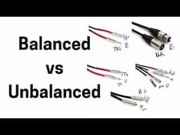 Balanced vs Unbalanced Cables – What's the difference?