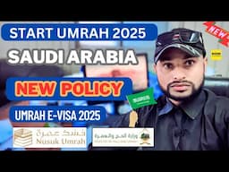 Umrah visa started with new policy 2025 | Umrah Visa  | hotels booking and transportation | Nusuk