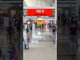 Is This Really an AIRPORT in CHINA ?! 😲 #wanderingmonk #travel