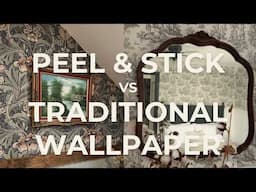 Peel-and-Stick vs. Traditional Wallpaper: My Honest Experience & What You NEED to Know!