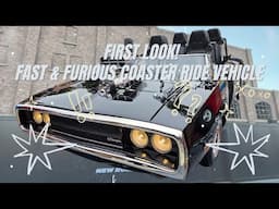 FIRST LOOK: Fast & Furious: Hollywood Drift Ride Vehicle Revealed at Universal Studios Hollywood!