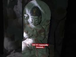 Haunted Japanese cave with Headless statues 13 Butsu #japantravel #mysterious #caveexploring #oita