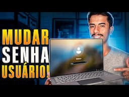 Como MUDAR A SENHA DE USUÁRIO do WINDOWS no PC ou NOTEBOOK!