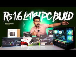 Ultimate Rs 1.6 Lakh Gaming PC Build 2025 🔥 | Ryzen 7 9700X + RTX 5070 Beast⚡