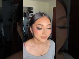 Party Cat Eye Makeup 💄  #makeup #prommakeup #partymakeup #makeupartist