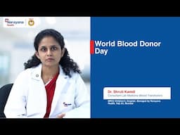 Blood Donation Myths Busted | Dr. Shruti Kamdi