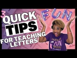 How to Teach Letters Without Losing Your Mind! 🤯