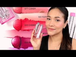 DIOR BACKSTAGE ROSY GLOW BLUSH STICKS | DEMO AND COMPARISONS