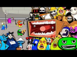 TOP SERIES OF AMONG US vs Megahorn X Granny X Bou X BanBan X Zoonomaly X Sprunki X Ms Delight