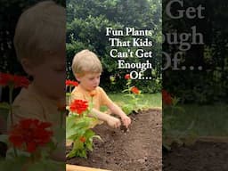 Plant these plants if you want your kids off the screen and into the garden🍉#garden #plants #moms