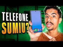 TELEFONE SUMIU do CELULAR? APRENDA RESOLVER em 2025!