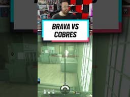 Uso a BRAVA Vs COBRES en RAINBOW SIX SIEGE #shorts
