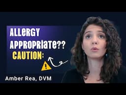 Picking a food for pets with allergies