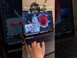 Join BFA #3DAnimation & #VisualEffects #student Natlo texturing in #AdobeSubstance3DPainter ! #sva
