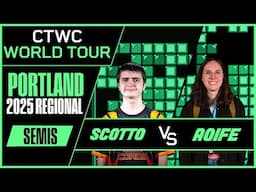 Repeat Potential??? | Scotto vs Aoife | CTWC Portland Open Semis