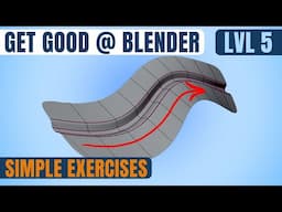 TOPOLOGY FLOW - Master Blender - Skill Building Exercises - Lvl 5