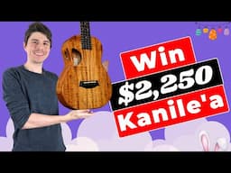 WIN A $2,250 Kanile'a Tenor Ukulele || Custom Built Model