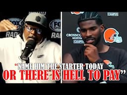 “There Will Be Hell To Pay" Lavar Arrington WARNS Cleveland Browns to start Shedeur Sanders Now