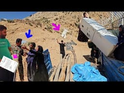 🌄 Pure nomadic life with Mirza! The height of love and effort in difficult times 👨‍👩‍👧‍👦🩺