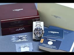 Longines HydroConquest Automatik 41 Taucheruhr (L3.742.4.96.6) Buy it at toolsforgents.com