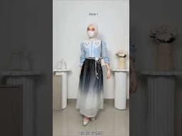 Blue Outfit Daily + Kode Produk "Style 4" Order Klik Tombol▶️diatas Caption Eps 299