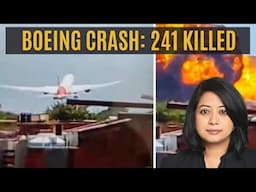 Air India Boeing Crashes in Ahmedabad | 242 Onboard | London-Bound Flight Down | Faye D'Souza