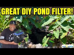 Simple Easy Cheap Effective Pond Filter!