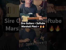 Sire S7FM and L7 with Softube’s Marshall Plexi sim.