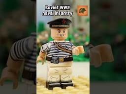 Soviet WW2 naval infantry - New design! #legoww2 #legowar