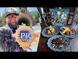 Epic Universe | Grand Opening Event - NEW Food & Amazing Fireworks | Universal’s Epic Universe