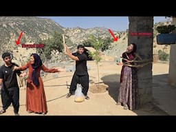 محبت:man is angry second consort did not return home and takes a serious approach to first consort.