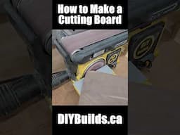 DIY Cutting Board Short #diy #woodworking #tools #carpenter #wood #diybuilds