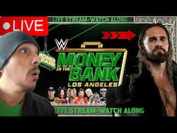 WWE MONEY IN THE BANK 2025 LIVE STREAM (🔴) WATCH ALONG, CHAT & REVIEW 6/7/2025 #MITB #WWE
