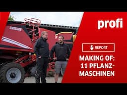 11x Fendt und 11x Grimme! Kartoffeln pflanzen mit Agrar Service Nortrup (ASG) | profi # Report