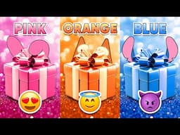 Pink, Orange or Blue 💗💜💙 Choose Your Gift...! How Lucky Are You? 😱 Quiz Shiba