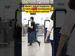 Immigration Experience in China 🇨🇳 | Indian Traveler Entry #wanderingmonk #travel #china